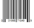 Barcode Image for UPC code 001995718499