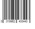 Barcode Image for UPC code 0019962433443