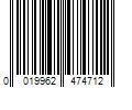 Barcode Image for UPC code 0019962474712