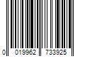 Barcode Image for UPC code 0019962733925