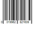 Barcode Image for UPC code 0019962821639