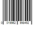 Barcode Image for UPC code 0019962998492