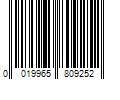 Barcode Image for UPC code 0019965809252