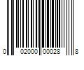 Barcode Image for UPC code 002000000288