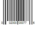 Barcode Image for UPC code 002000000776