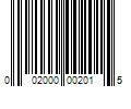 Barcode Image for UPC code 002000002015