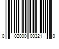 Barcode Image for UPC code 002000003210