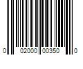 Barcode Image for UPC code 002000003500