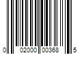 Barcode Image for UPC code 002000003685