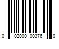 Barcode Image for UPC code 002000003760