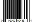 Barcode Image for UPC code 002000004354