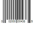 Barcode Image for UPC code 002000004385