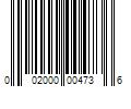 Barcode Image for UPC code 002000004736