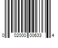 Barcode Image for UPC code 002000006334