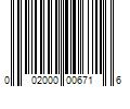 Barcode Image for UPC code 002000006716