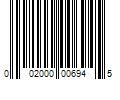 Barcode Image for UPC code 002000006945