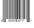 Barcode Image for UPC code 002000007171