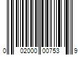 Barcode Image for UPC code 002000007539