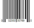 Barcode Image for UPC code 002000007690