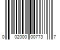 Barcode Image for UPC code 002000007737