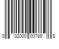 Barcode Image for UPC code 002000007898