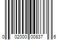 Barcode Image for UPC code 002000008376