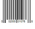 Barcode Image for UPC code 002000010768