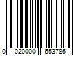 Barcode Image for UPC code 0020000653785