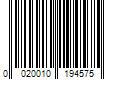 Barcode Image for UPC code 00200101945747