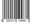 Barcode Image for UPC code 00200101946881. Product Name: 