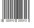 Barcode Image for UPC code 00200102003132