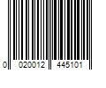 Barcode Image for UPC code 00200124451034