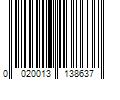 Barcode Image for UPC code 00200131386312