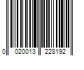 Barcode Image for UPC code 00200132281913