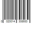 Barcode Image for UPC code 00200143089393