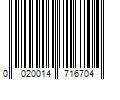 Barcode Image for UPC code 00200147167059