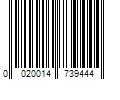 Barcode Image for UPC code 00200147394455