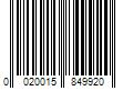 Barcode Image for UPC code 00200158499248