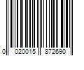 Barcode Image for UPC code 00200158726962