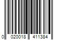 Barcode Image for UPC code 00200184113804