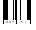 Barcode Image for UPC code 00200207476725