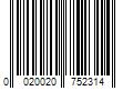 Barcode Image for UPC code 00200207523108