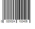 Barcode Image for UPC code 0020024102405