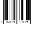 Barcode Image for UPC code 00200241398205