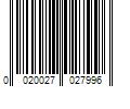 Barcode Image for UPC code 0020027027996