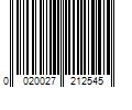 Barcode Image for UPC code 0020027212545