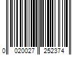 Barcode Image for UPC code 0020027252374