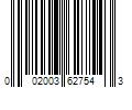 Barcode Image for UPC code 002003627543