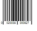 Barcode Image for UPC code 0020038000827