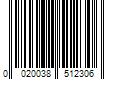 Barcode Image for UPC code 0020038512306